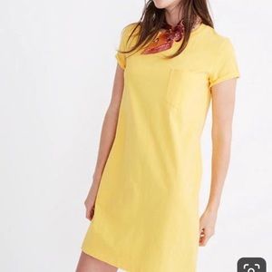Madewell Crewneck Tee Shirt dress